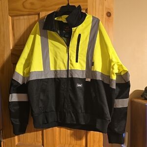 Walls Mens High-Visibility Work Jacket